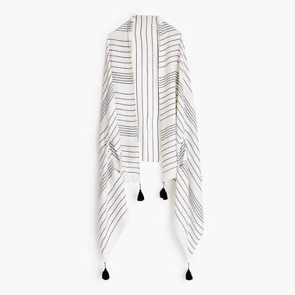 J.Crew Summerweight cape scarf in champagne