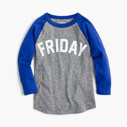 J.Crew Boys' Friday baseball T-shirt