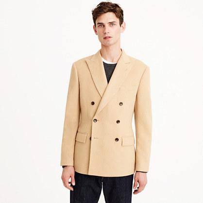 J.Crew Ludlow slim double-breasted suit jacket in American wool