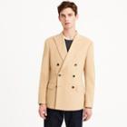 J.Crew Ludlow slim double-breasted suit jacket in American wool