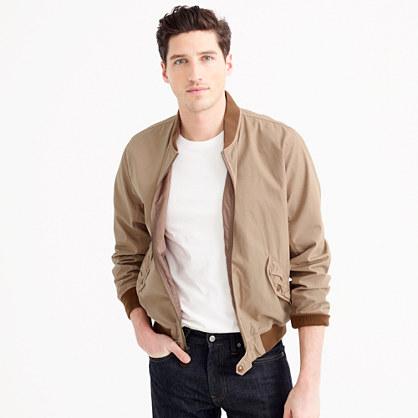 J.Crew Wallace & Barnes garment-dyed cotton MA-1 bomber jacket