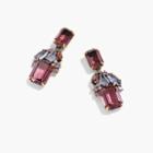J.Crew Glass bead drop earrings