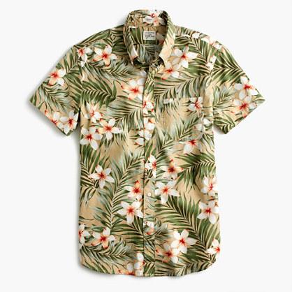 J.Crew Short-sleeve shirt in jungle print