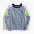 J.Crew Boys' long-sleeve vintage jersey T-shirt with arm stripe