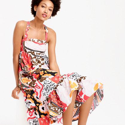 J.Crew Midi sundress in magnificent floral
