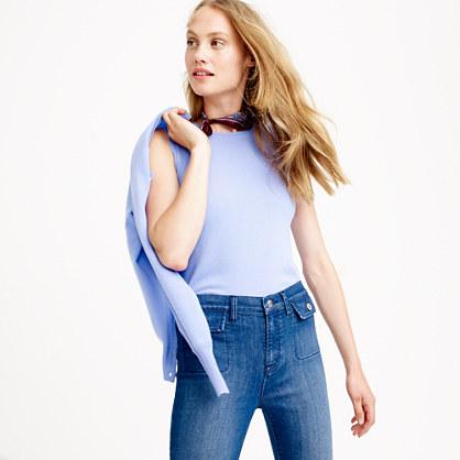 J.Crew Collection cashmere shell top