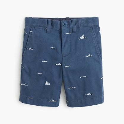 J.Crew Boys' Stanton critter short in sharks and waves