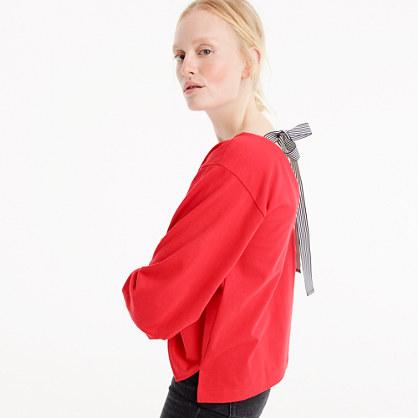 J.Crew Tie-back top