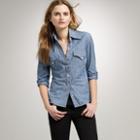 J.Crew The Jean Shop&reg; chambray shirt