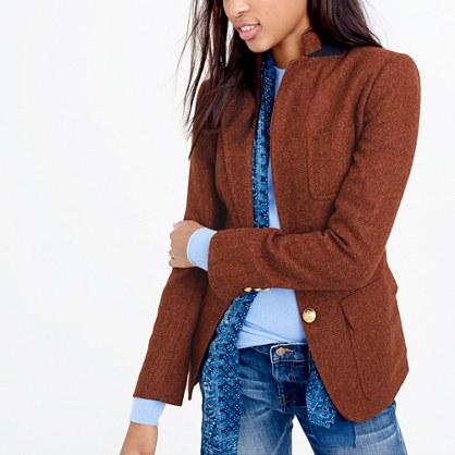 J.Crew Petite Rhodes blazer in herringbone