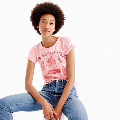 J.Crew In vacanza graphic T-shirt