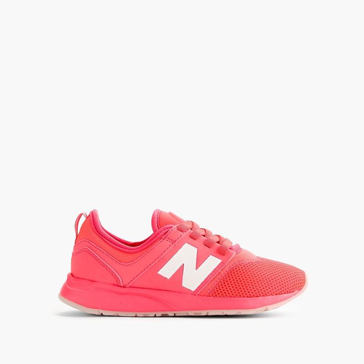 J.Crew Kids' New Balance for crewcuts 24/7 sneakers with no-tie laces