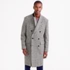 J.Crew Topcoat in oversize houndstooth Irish wool