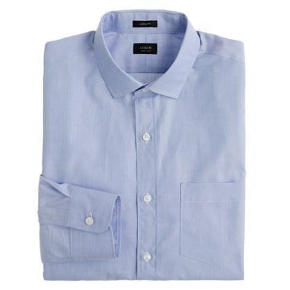 J.Crew Tall Ludlow spread-collar shirt in end-on-end
