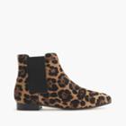 J.Crew Collection calf hair Chelsea boots
