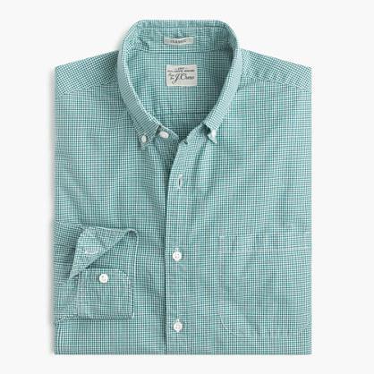 J.Crew Secret Wash shirt in Mason gingham