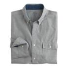 J.Crew Slim indigo shirt in end-on-end cotton