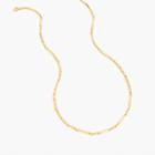 J.Crew Demi-fine 14k gold-plated long multi-link necklace