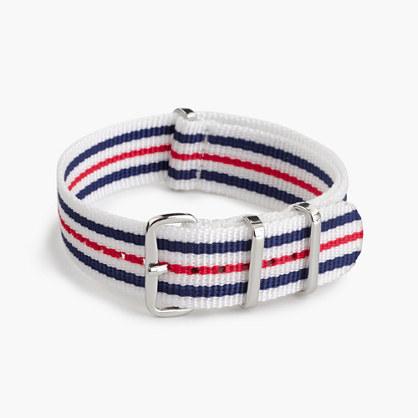 J.Crew Watch strap in stripe