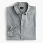 J.Crew Slim Secret Wash heather poplin shirt