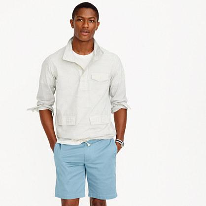 J.Crew Cotton naval popover shirt in dobby stripe