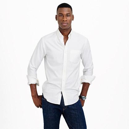 J.Crew Vintage oxford shirt in white