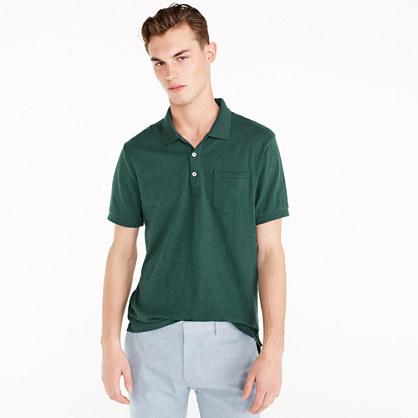 J.Crew Tall slub jersey polo