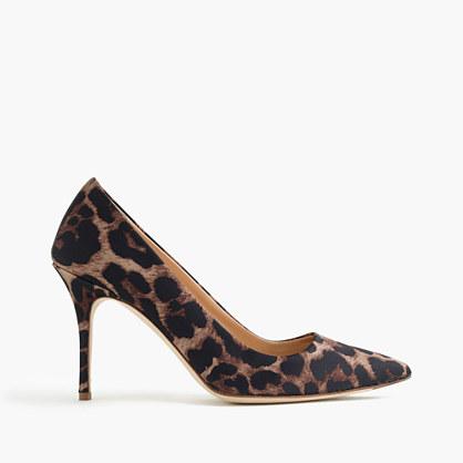 J.Crew Elsie leopard pumps