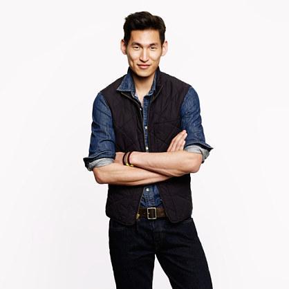 J.Crew Broadmoor quilted vest