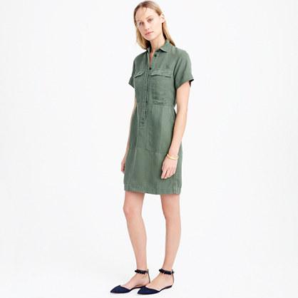 J.Crew Short-sleeve cargo dress