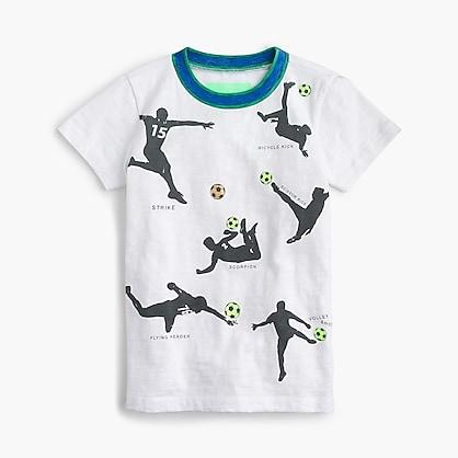 J.Crew Boys' glow-in-the-dark soccer T-shirt