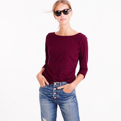 J.Crew Three-quarter sleeve ballet T-shirt