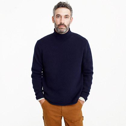 J.Crew Lambswool rollneck™ relaxed sweater