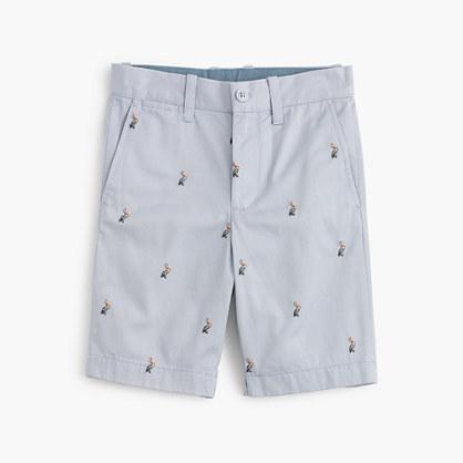J.Crew Boys' Stanton short with pelican critters