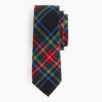 J.Crew English wool tie in Stewart plaid