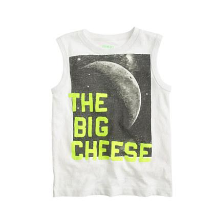 J.Crew Boys' glow-in-the-dark big cheese tank top