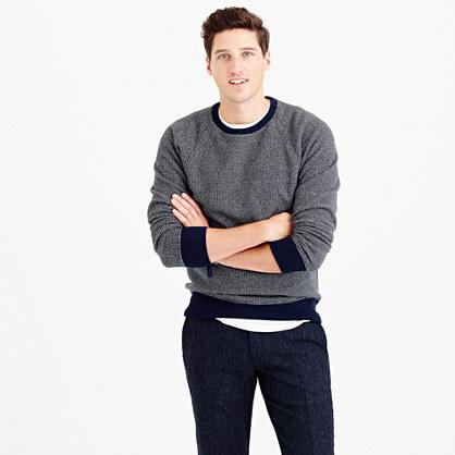 J.Crew Bird's-eye sweatshirt