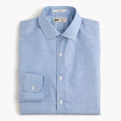 J.Crew Thomas Mason&reg; for J.Crew Ludlow shirt in Italian cotton-linen