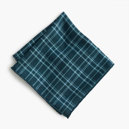J.Crew Silk-cotton pocket square in daisy print