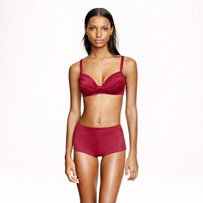 J.Crew Ruched french top