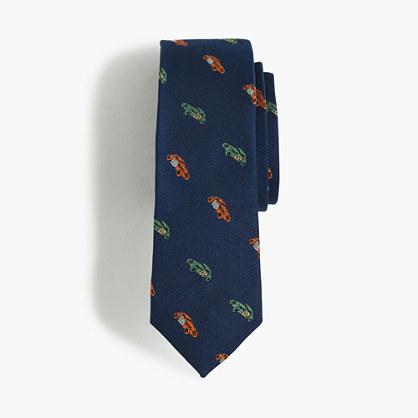 J.Crew Boys' silk critter tie in hot rods
