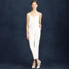 J.Crew Crepe de chine jumpsuit