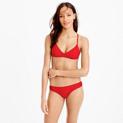 J.Crew French cross-back bikini top