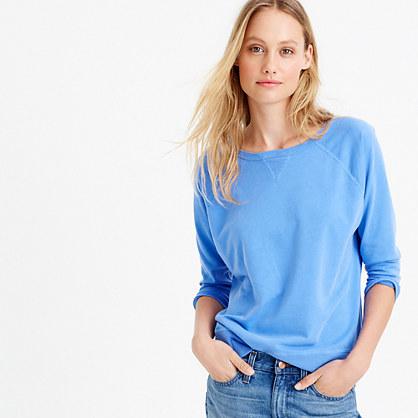 J.Crew Garment-dyed crewneck sweatshirt