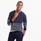 J.Crew Long-sleeve variegated stripe T-shirt