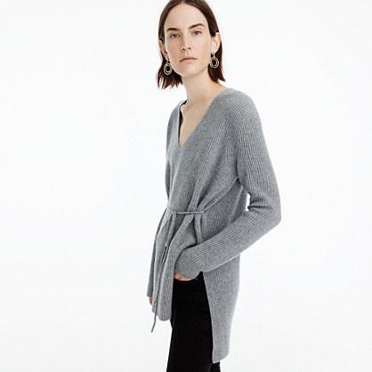 J.Crew Ribbed V-neck tunic