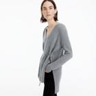 J.Crew Ribbed V-neck tunic