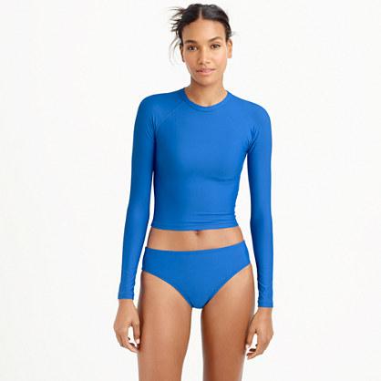 J.Crew Cropped long-sleeve rash guard