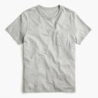 J.Crew Garment-dyed slub cotton crewneck T-shirt
