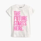 J.Crew Girls' the future starts here T-shirt